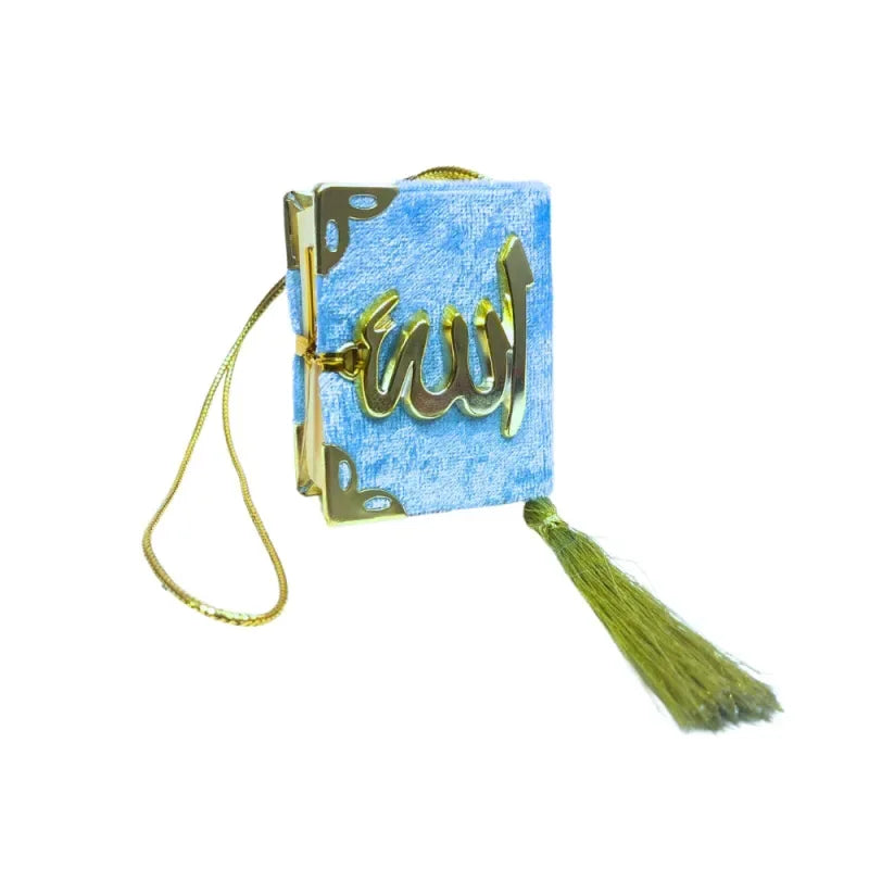 Mini Koran met fluwelen kaft - Islamtoys.eu