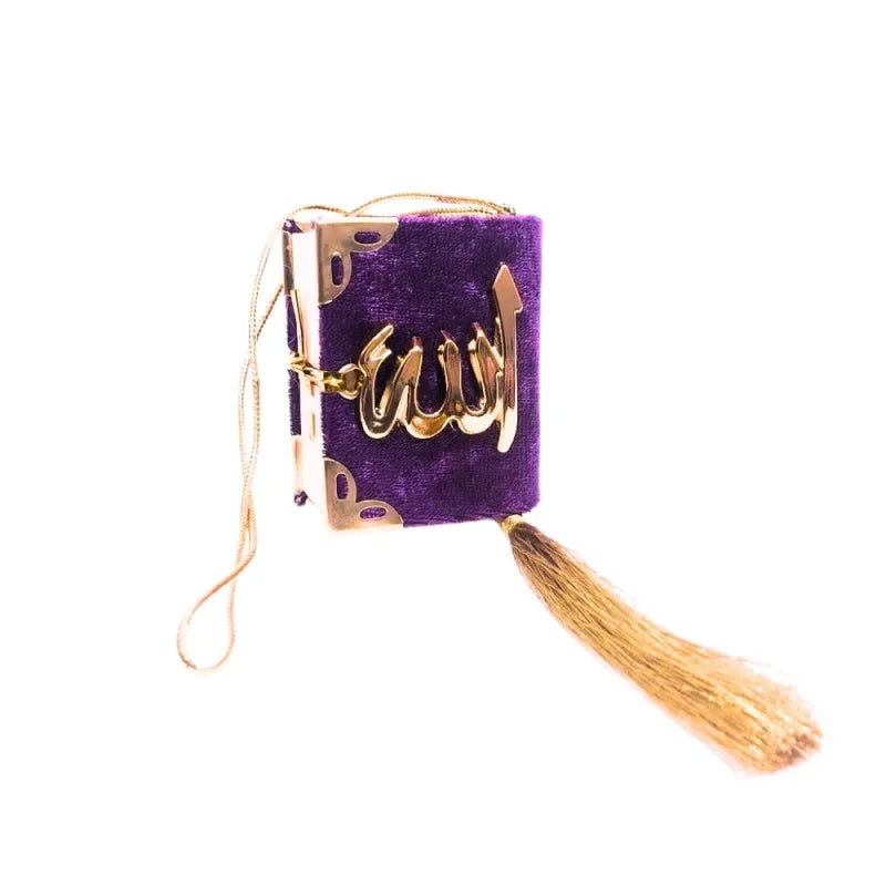 Mini Koran met fluwelen kaft - Islamtoys.eu