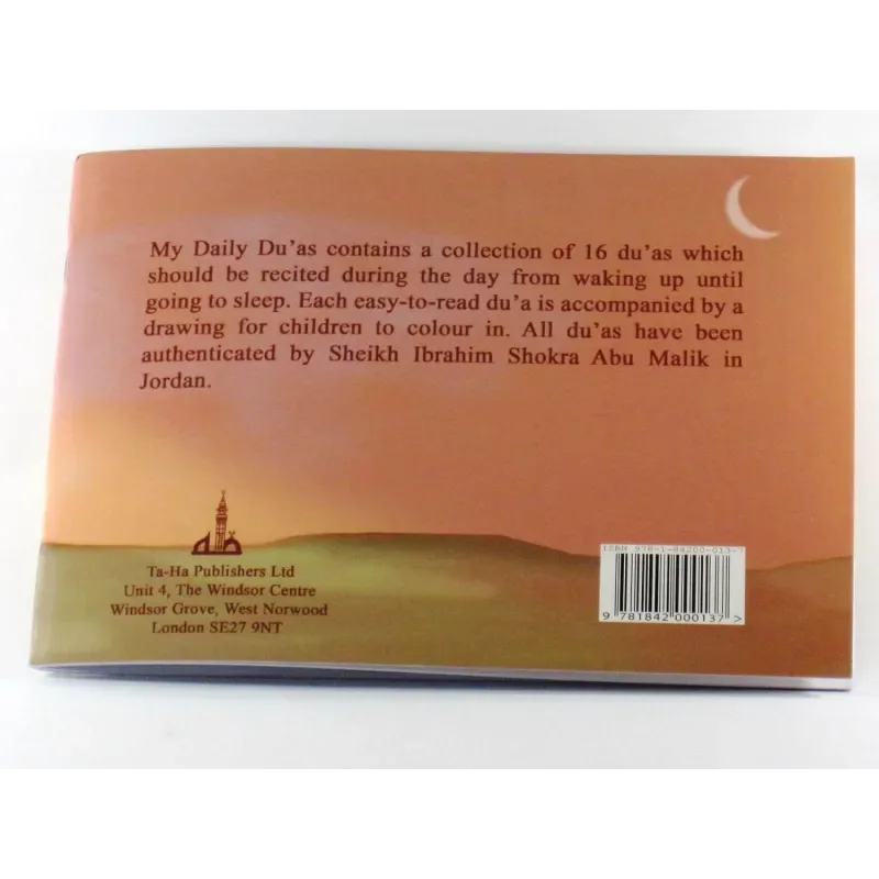 My Daily Du’as (kleurboek) - Islamtoys.eu