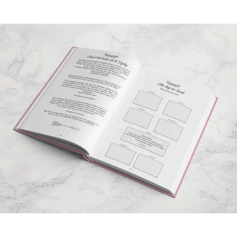 My deen planner roze - Islamtoys.eu