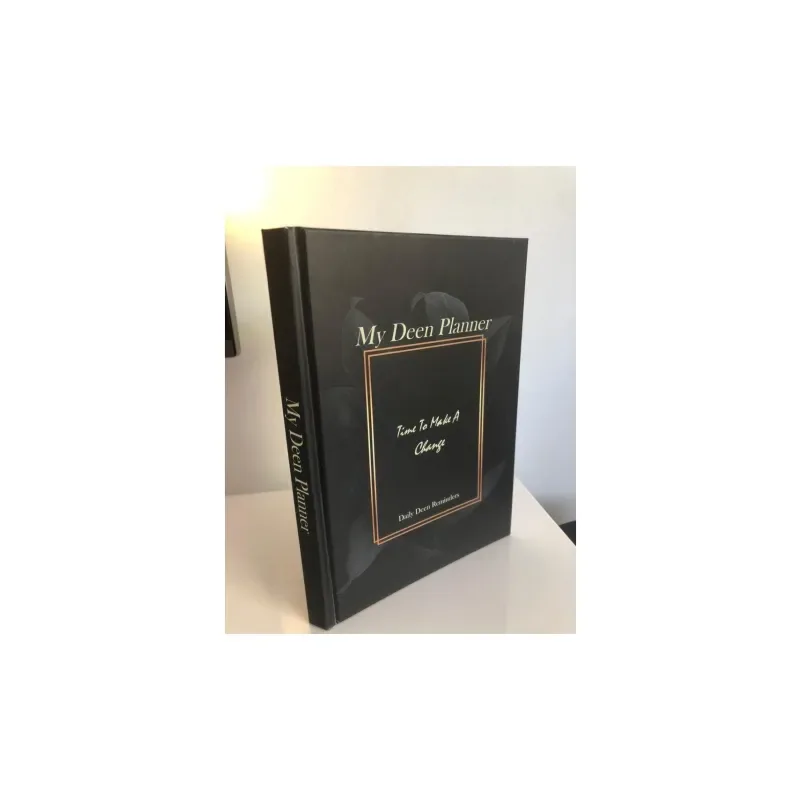 My deen planner zwart - Islamtoys.eu