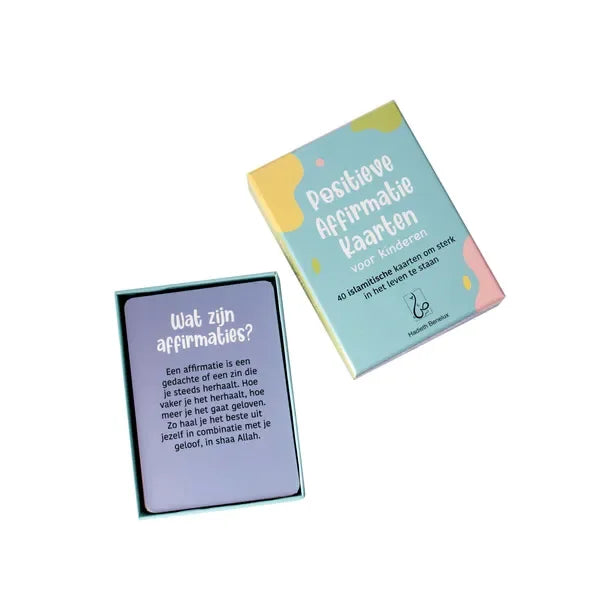 Positieve affirmatie kaarten voor Kinderen - Islamtoys.eu