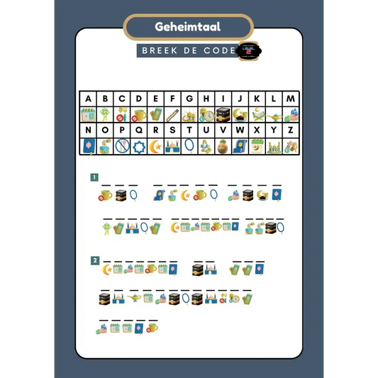 📖 Ramadan Activiteitenboek voor Kinderen – Leerzaam & Leuk! 🌙✨ - Islamtoys.eu