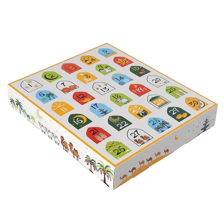Ramadan aftelKalender 30 Vaks (leeg)