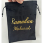 Ramadan cadeautasje (verkrijgbaar in zwart of wit) - Islamtoys.eu