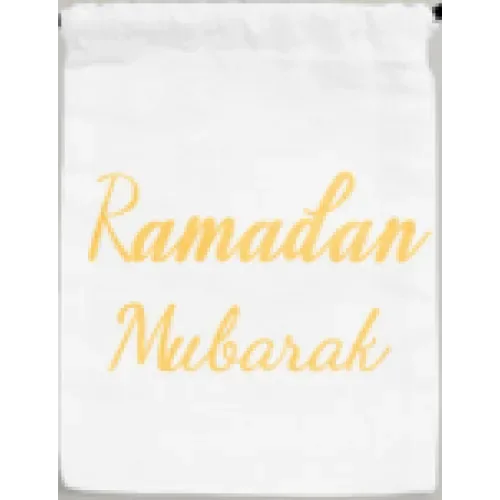 Ramadan cadeautasje (verkrijgbaar in zwart of wit) - Islamtoys.eu