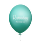 Ramadan mubarak ballonnen mint/goud (6 stuks) - Islamtoys.eu