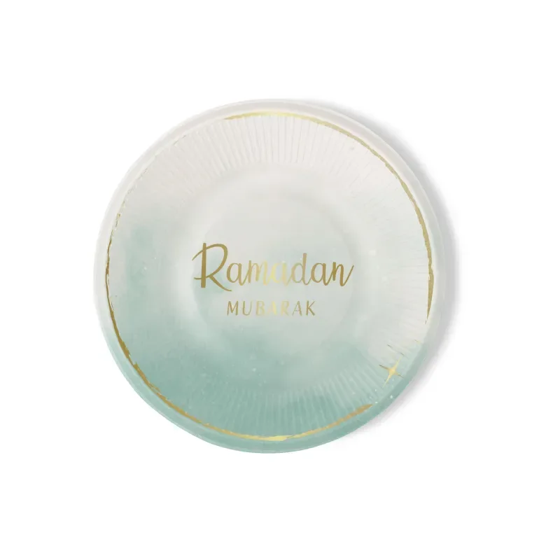 Ramadan mubarak borden mint (6 stuks) - Islamtoys.eu