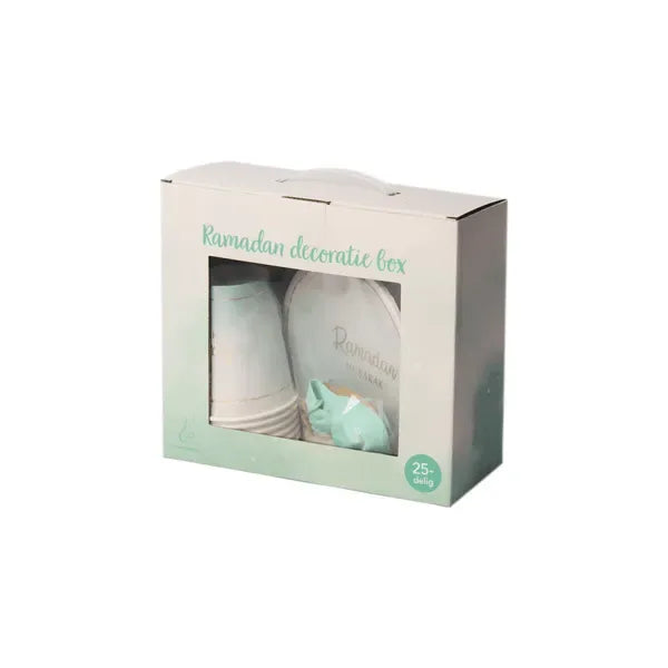 Ramadan Mubarak decoratie box - Islamtoys.eu