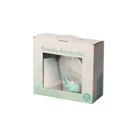 Ramadan Mubarak decoratie box - Islamtoys.eu