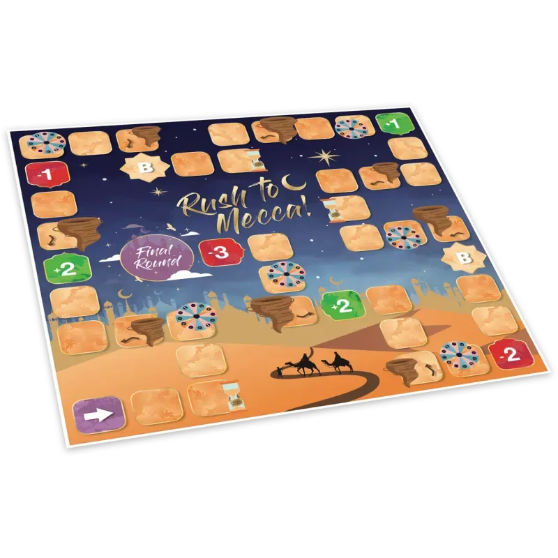 Rush to Mecca bordspel - Islamtoys.eu