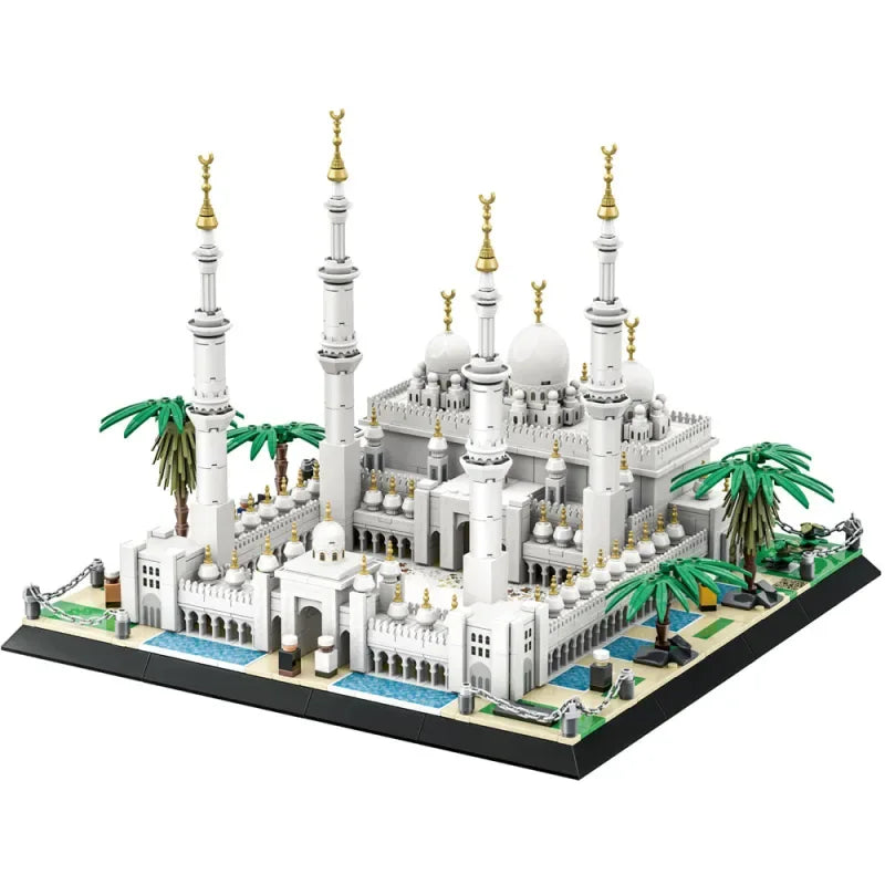 Sheikh Zayed Grote Moskee Abu Dhabi Bouwstenenset(lego) - ( 1184 onderdelen) - Islamtoys.eu