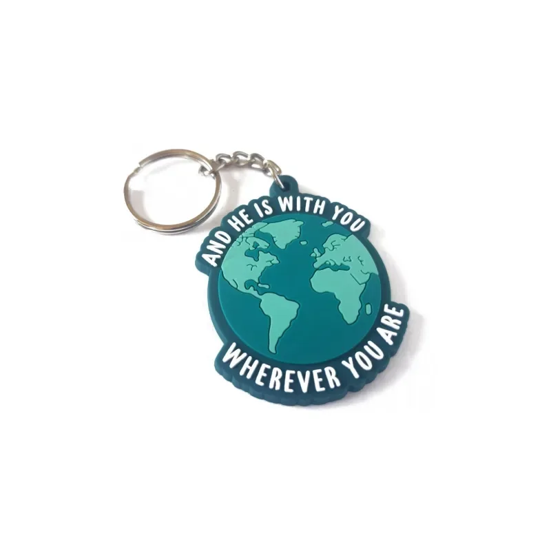 Sleutelhanger -and he is with you... - Islamtoys.eu