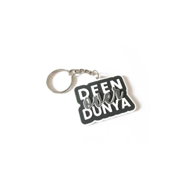 Deen Over Dunya sleutelhanger -deen voor een betekenisvolle accessoire
