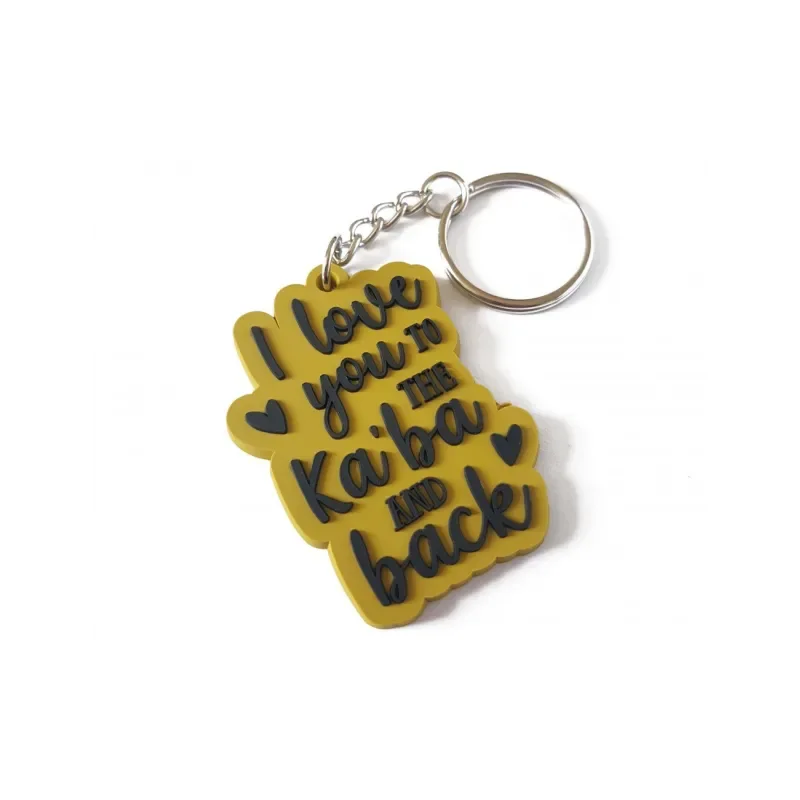 Sleutelhanger -i love you to the kaaba and back - Islamtoys.eu