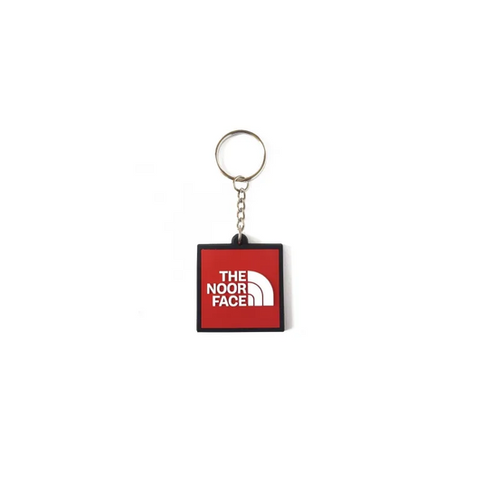 Red vierkante sleutelhanger -the noor face voor Noor Face accessoires