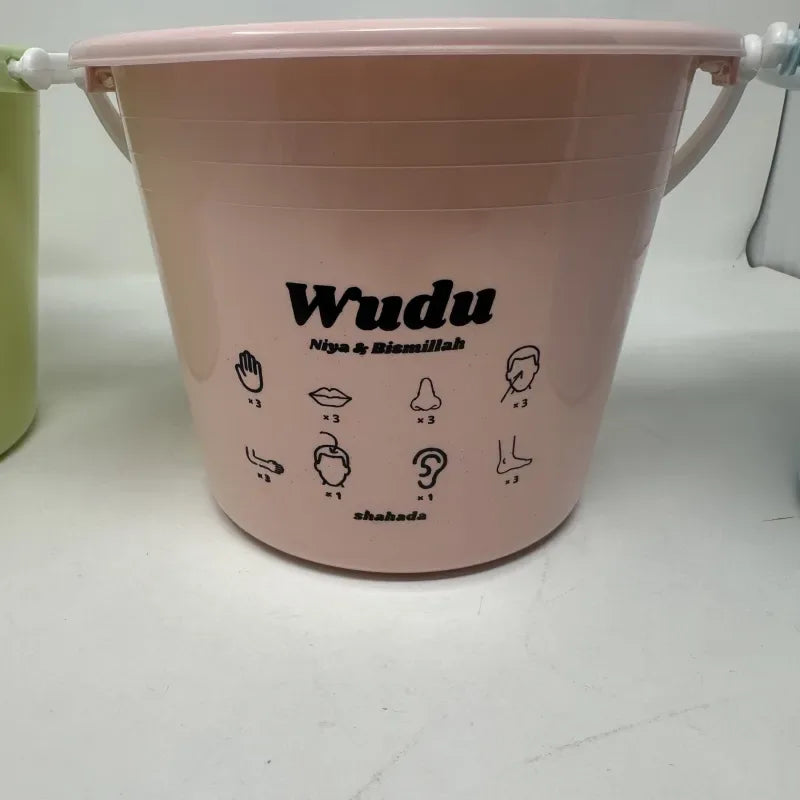 Wudu emmer (diverse kleuren) - Islamtoys.eu